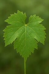 close up of green leaves