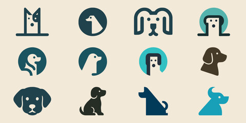 Creative Dog Logo Vector Designs For Branding
