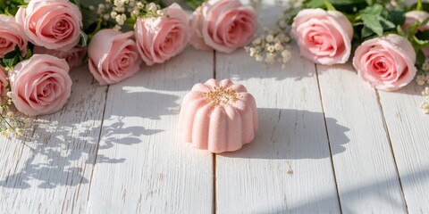 White marble surface with a smooth finish used as a background for text and layout design,