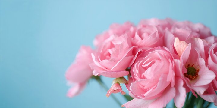 Bird's-eye view of an open workbook with colored pencils and a tablet on a white desk, useful for educational layout design