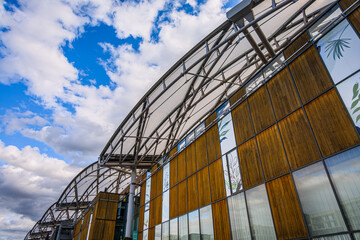 Le centre commercial  dans le quartier de Confluence, le 11 septembre 2025, Lyon, France