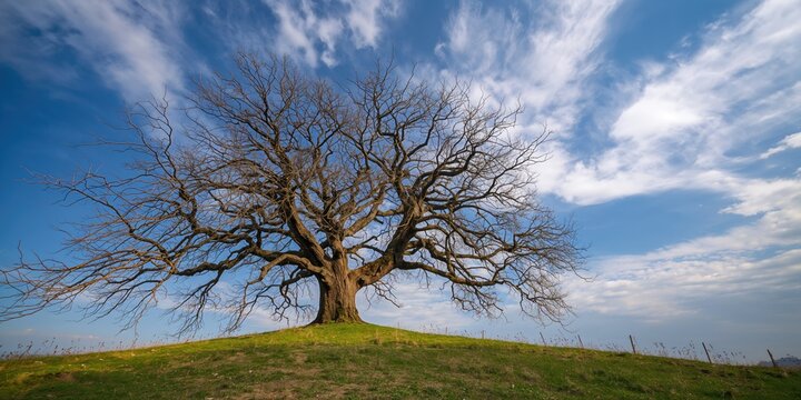 Pergasingan's scenic hilltop view with a clear blue sky, emphasizing natural landscape preservation