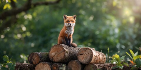 Obraz premium Ecoduct over expressway, designed to facilitate wildlife movement and reduce animal-vehicle collisions