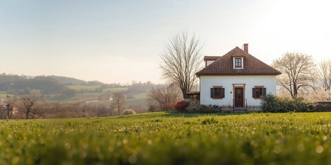 Pencil case and stationery on a colorful background used for organizing school supplies