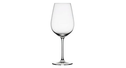 Premium Crystal Wine Glass Elegant Modern Minimalist Transparent Design