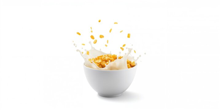 Pouring strawberry and chocolate milk from bottles into a glass with splashes, emphasizing beverage preparation safety