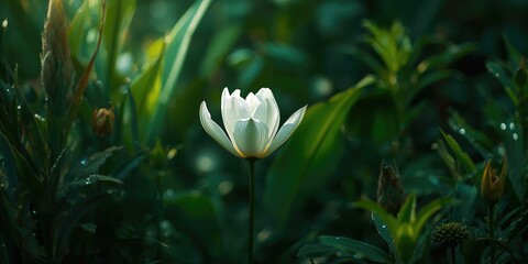 Impact crater on rocky terrain viewed from above emphasizing natural erosion processes, Earth Day