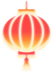 Glowing Red Lantern light for Lunar New Year 2026 Festival
