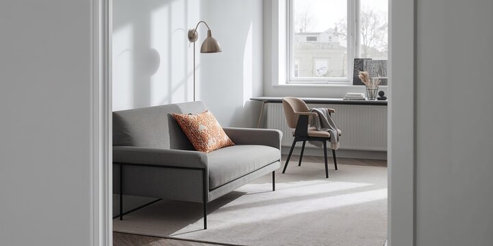 Nervous plus-size Hispanic woman with salad and smartphone, showing upset expression, dealing with interpersonal conflict, no holiday