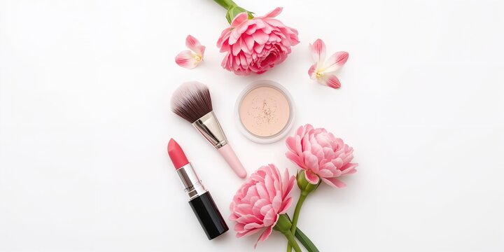 Curly-haired individual with facial art mask holding it in hands, emphasizing artistic makeup application in a studio setting