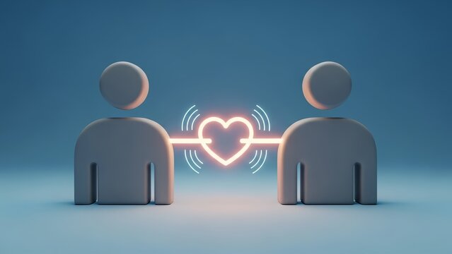 Foster meaningful connections with love, empathy, and compassion using this powerful symbol of human connection - Powered by Adobe