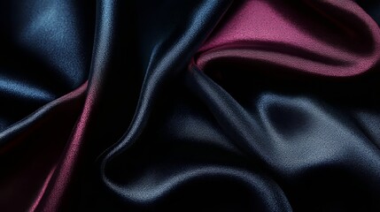 Fototapeta premium Luxurious Dark Background Stock Image with Deep Blue and Pink Hues for an Elegant Atmosphere