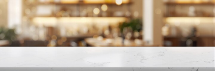 Wooden table over blurred bokeh lights serving as a retail display backdrop, ideal for store product arrangements