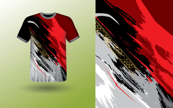 Vector football cricket new jersey design for cmyk print file