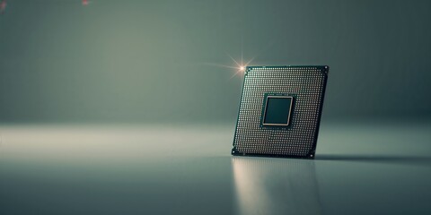 Black Labrador Retriever resting on green grass near a building, emphasizing outdoor relaxation in sunlight