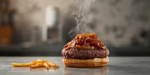 Businesswoman sitting on hotel bed, preparing for a meeting, focused on her laptop, in a professional travel setting