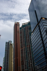 Fototapeta premium skyscrapers in the city
