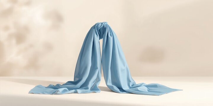 Futuristic hologram of a digital brain with glowing blue neuronets on a black background, emphasizing AI visualization