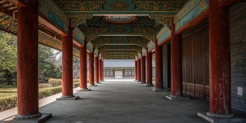 Sunlight filters through a beech forest, creating dappled light patterns, ideal for nature photography enthusiasts