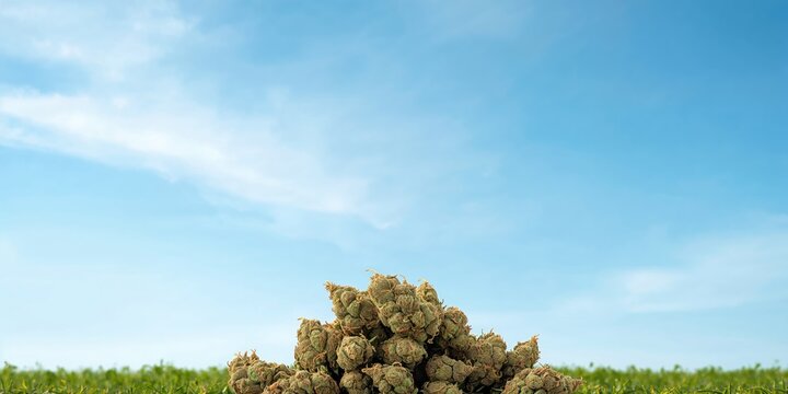 Vivid red poinsettia used as holiday floral decoration, Christmas observance