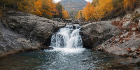 Obraz premium Winter scene with Japanese writing on a rising paper, emphasizing seasonal change and calligraphy style