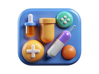 Healthcare and medical icons collection for digital applications