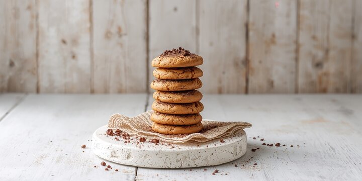Wooden desk with school supplies arranged neatly in front of a large blackboard, serving as a classroom background for educational layout