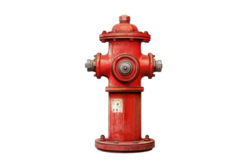 City Fire Hydrant Symbol Vector Illustration Isolated on Transparent Background