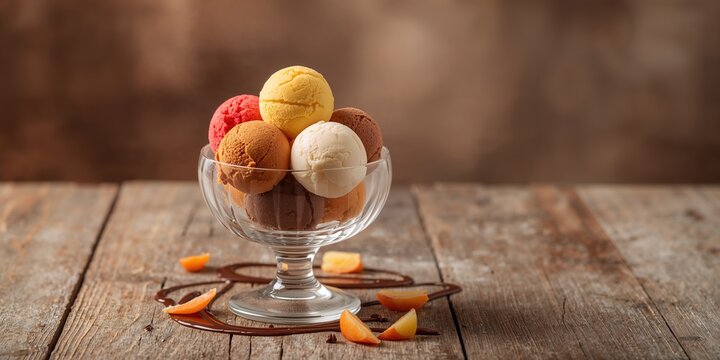 Tropical Hawaiian beach scene at sunset with coconut palm trees, scenic panoramic view, ideal for background or layout design