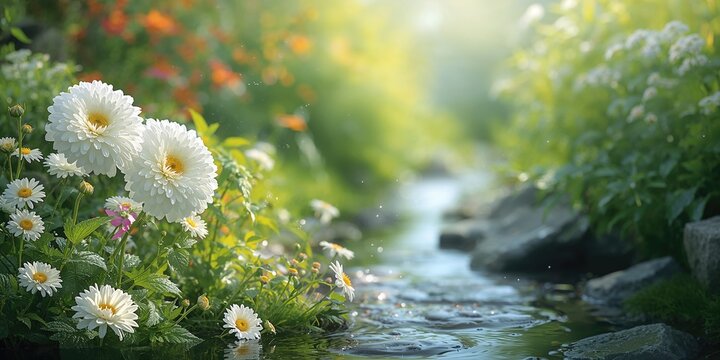 Molecular lattice structure on a light blue medical background, emphasizing scientific research in nanostructure analysis