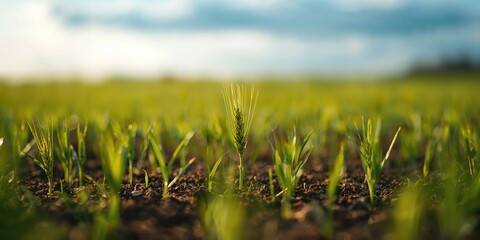 Fototapeta premium Abstract green leaf texture serving as a natural background for design projects, Earth Day