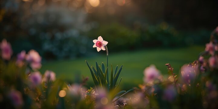 Pink and yellow tulip bouquet arranged for floral display, suitable for spring celebration or Mother's Day