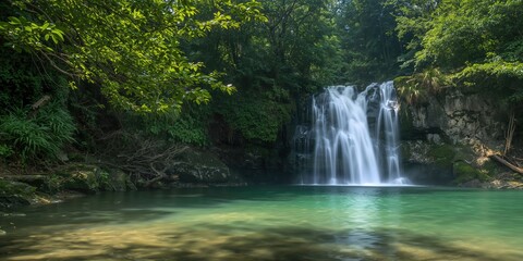 Fototapeta premium Grounded salmon steak on a white dish at Niseko Hokkaido, emphasizing seasonal local cuisine