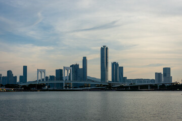 Hong Kong city skyline