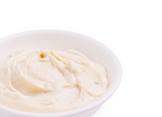 Creamy dip made from fresh ingredients ready for enjoyement at any meal