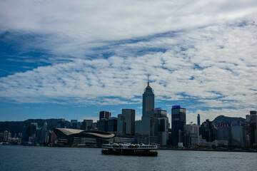 Hong Kong city skyline