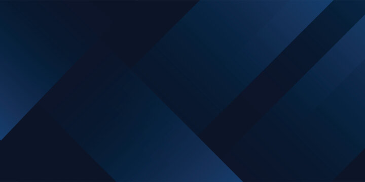 Abstract background gradient dark navy blue banner simple abstract