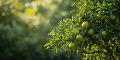 Lemon tree laden with ripe fruit, ideal for harvest and culinary use, seasonal fruit harvesting