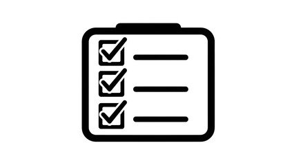 Checklist clipboard icon