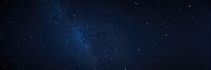 Obraz premium Night sky with dim stars, emphasizing atmospheric lighting for background use