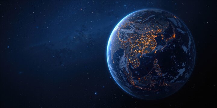 Business team collaborating on a joint project during late hours in their office, emphasizing teamwork and dedication, World Worker's Day