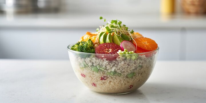 Springtime nature landscape scene, emphasizing seasonal renewal and vibrant flora