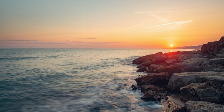 Coral reef with colorful tropical fish under sunlight, emphasizing marine biodiversity conservation awareness