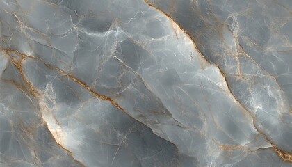 Elegant Gray Marble Texture with Golden Veins, Perfect for Luxury Interior Design and Architecture