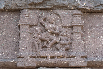 Gondeshwar Temple, dedicated to Lord Shiva, showcases intricate carvings, A 11th&ndash;12th century marvel built in panchayatana style, Sinnar, Nashik, Maharashtra, India.