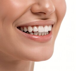 close up of a young woman smiling
