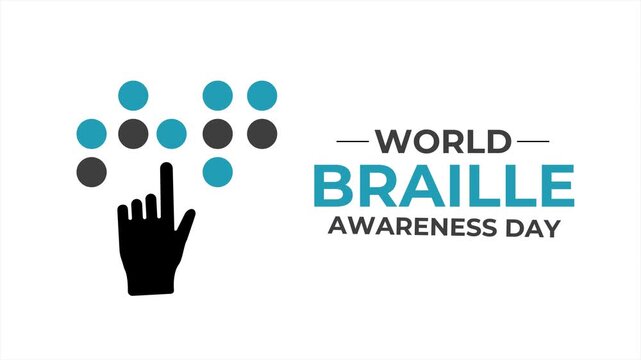 A video animation based on the theme of World Braille Day. Braille Day raises awareness about accessible reading and empowers people with visual disabilities through equal information access.