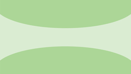 Fototapeta premium Abstract green background with light circles, floral wave design illustration, vector art pattern texture wallpaper template