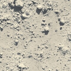 A Textured Ground Surface with Various Sizes of Rocks and Pebbles in a Grayish Tone, Perfect for Natural Landscape Illustrations