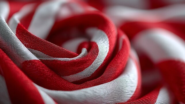 Vibrant Abstract Background Featuring Stripes and Swirls in Red and White for Team Spirit Designs
